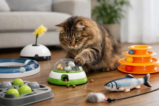 9 Interactive Toys for Bored Cats That Help