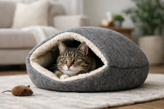 Cat Hiding Bed Cave: What Cats Really Want