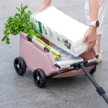 Foldable Pet Stroller – Glide in Style, Stroll in Comfort - Operation Cozy Paws