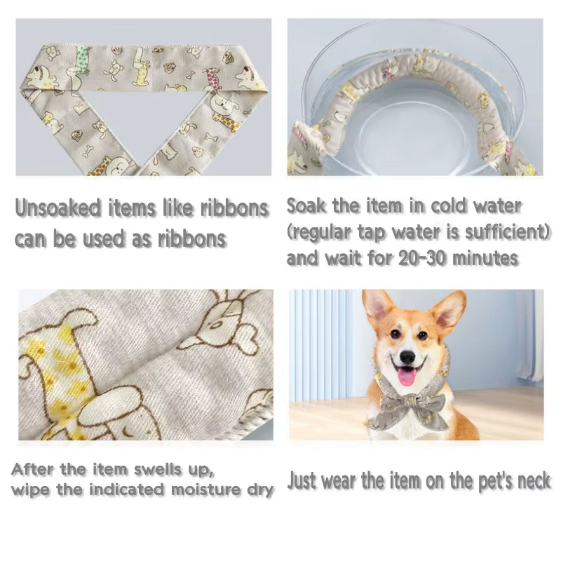 ChillPup Ice Bandana – The Coolest Summer Style for Your Hot Dog - Operation Cozy Paws