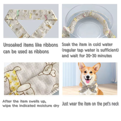 ChillPup Ice Bandana – The Coolest Summer Style for Your Hot Dog - Operation Cozy Paws