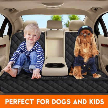 Dog Car Seat Cover Waterproof – Non‑Slip Back Seat Protector for Cars & SUVs - Operation Cozy Paws
