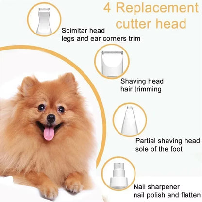 Electric Pet Grooming Kit - PawTrim Pro™ for Home Grooming - Operation Cozy Paws