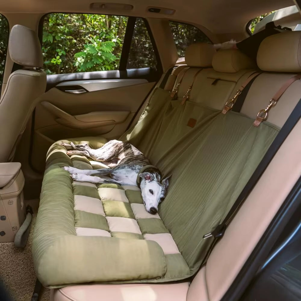 Deluxe Dog Car Seat Bed – Travel in Safety, Lounge in Style - Operation Cozy Paws