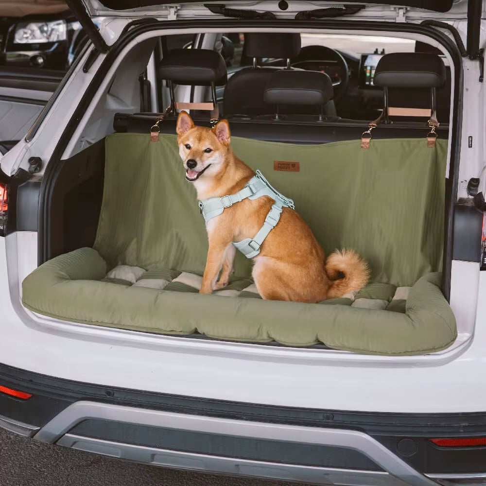 Deluxe Dog Car Seat Bed – Travel in Safety, Lounge in Style - Operation Cozy Paws