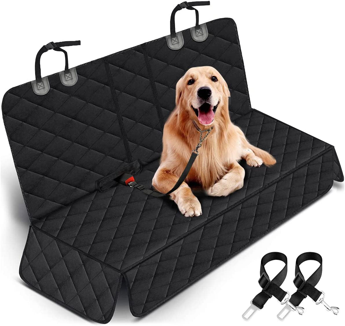 Dog Car Seat Cover Waterproof – Non‑Slip Back Seat Protector for Cars & SUVs - Operation Cozy Paws