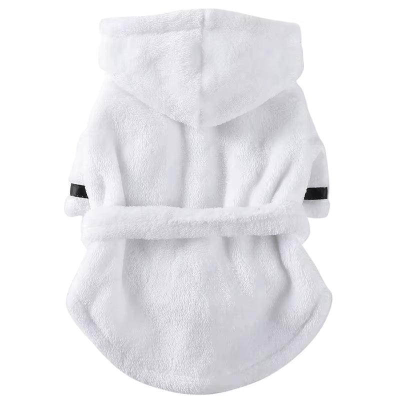 PawDry Hooded Bathrobe: Quick-Dry Comfort for Your Happy Dog - Operation Cozy Paws
