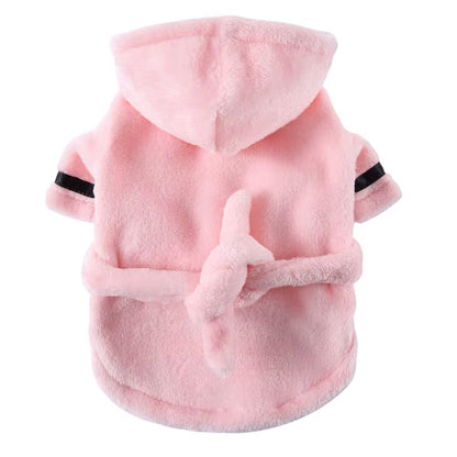 PawDry Hooded Bathrobe: Quick-Dry Comfort for Your Happy Dog - Operation Cozy Paws
