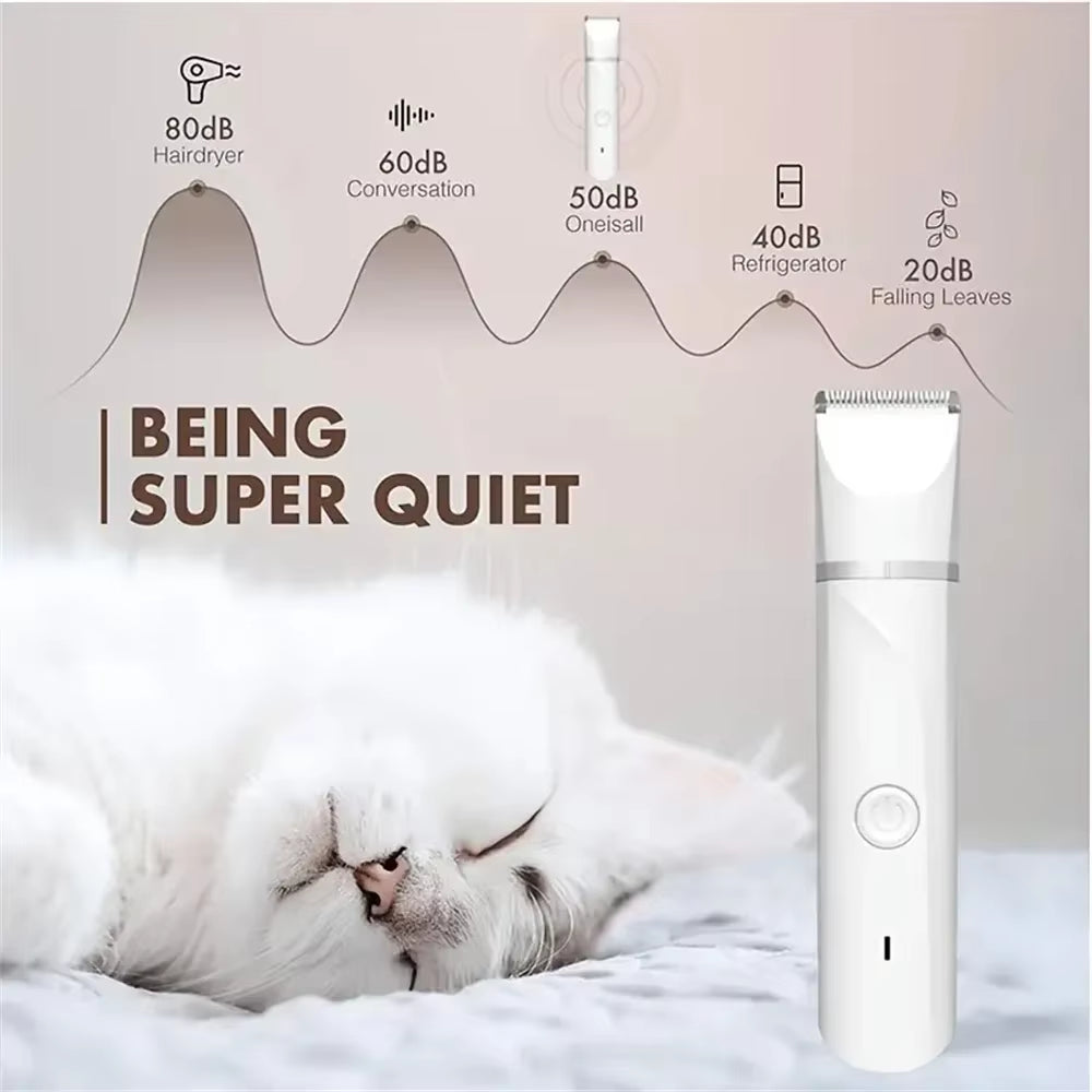 Electric Pet Grooming Kit - PawTrim Pro™ for Home Grooming - Operation Cozy Paws