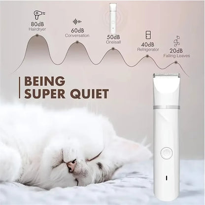 Electric Pet Grooming Kit - PawTrim Pro™ for Home Grooming - Operation Cozy Paws