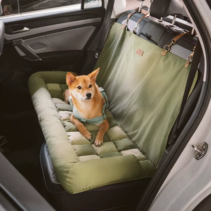 Deluxe Dog Car Seat Bed – Travel in Safety, Lounge in Style - Operation Cozy Paws