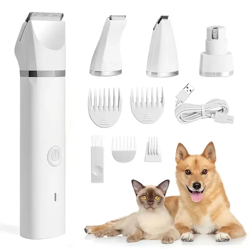 Electric Pet Grooming Kit - PawTrim Pro™ for Home Grooming - Operation Cozy Paws