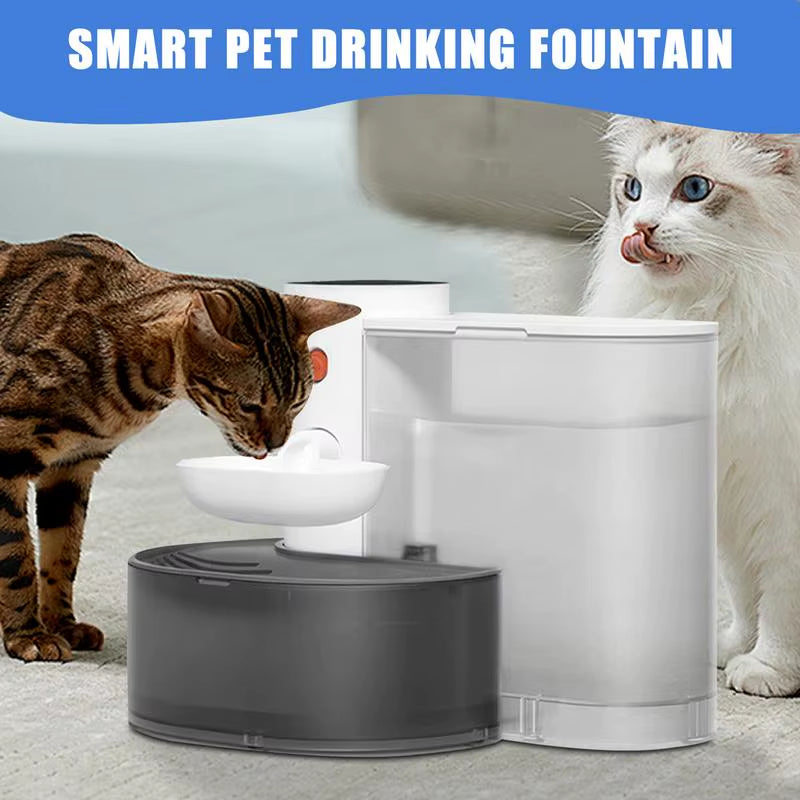 Smart Wireless Fountain Water Dispenser – 3L Automatic Pet Fountain for Cats & Small Animals - Operation Cozy Paws