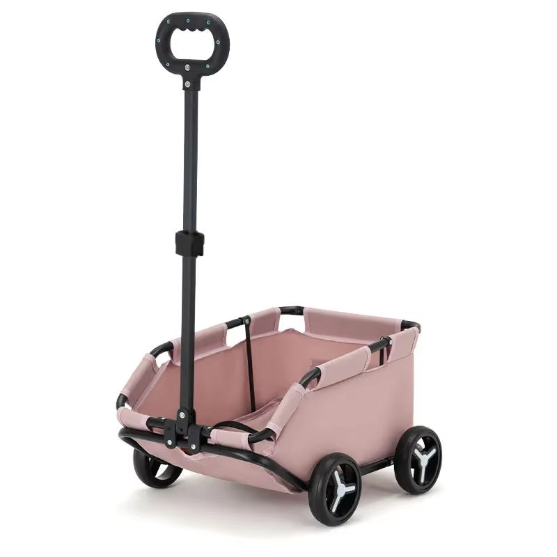 Foldable Pet Stroller – Glide in Style, Stroll in Comfort - Operation Cozy Paws